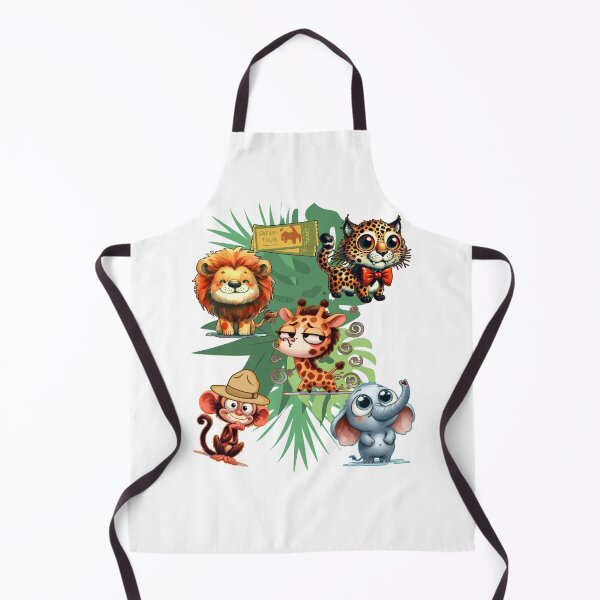 Item preview, Cute Safari Summer Animals Kawaii Jungle Adventure designed and sold by Szpaku desart .