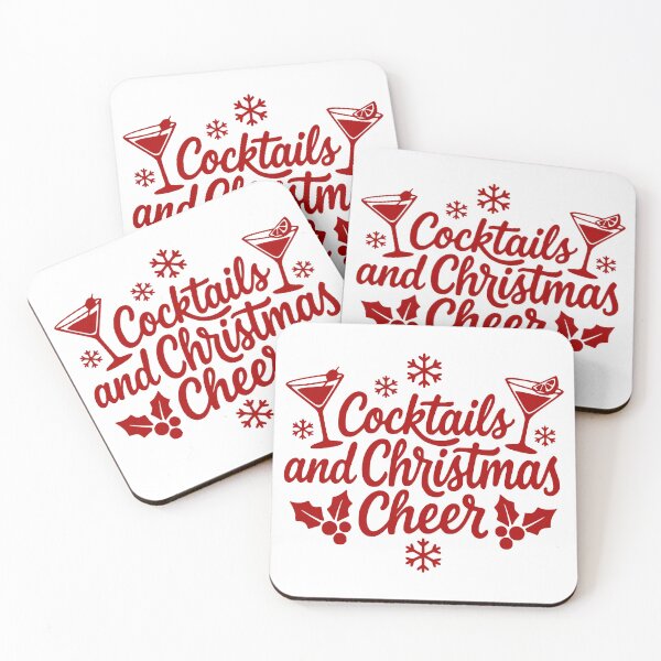 Item preview, Cocktails and Christmas Cheer designed and sold by theartfulaspie.
