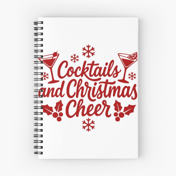 Item preview, Cocktails and Christmas Cheer designed and sold by theartfulaspie.