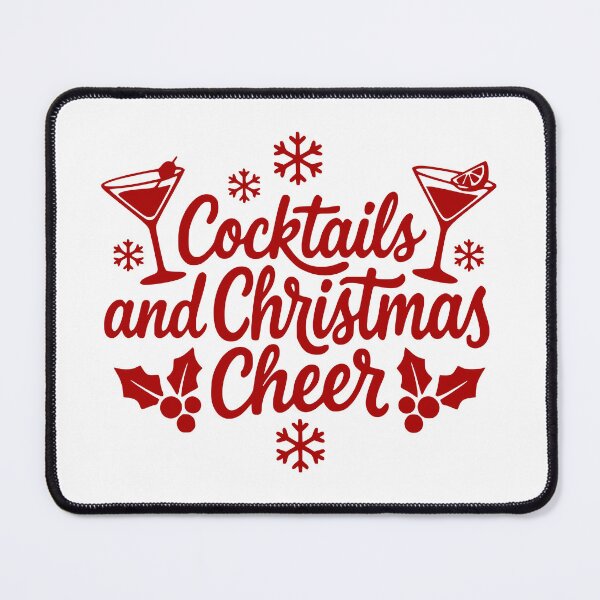 Item preview, Cocktails and Christmas Cheer designed and sold by theartfulaspie.