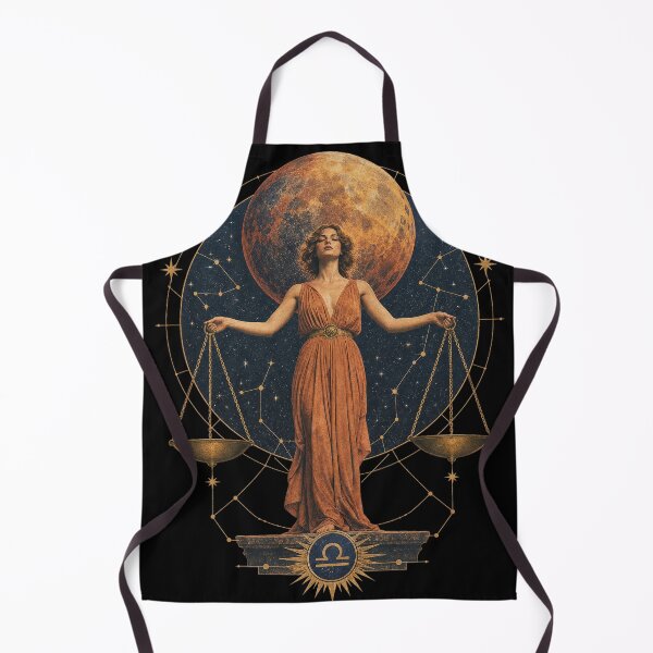 Item preview, Libra Zodiac Goddess Scales Fantasy Art designed and sold by Cary-s.