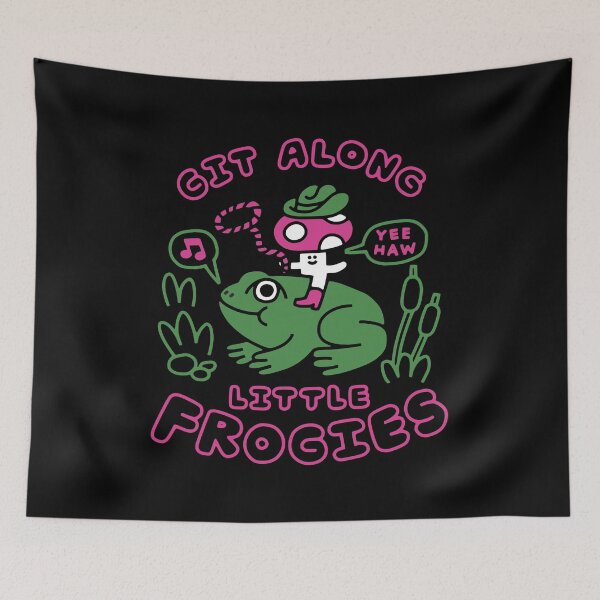 Item preview, Git Along Little Frogies designed and sold by obinsun.