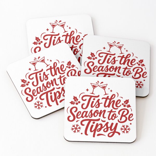 Item preview, Tis the Season to Be Tipsy designed and sold by theartfulaspie.