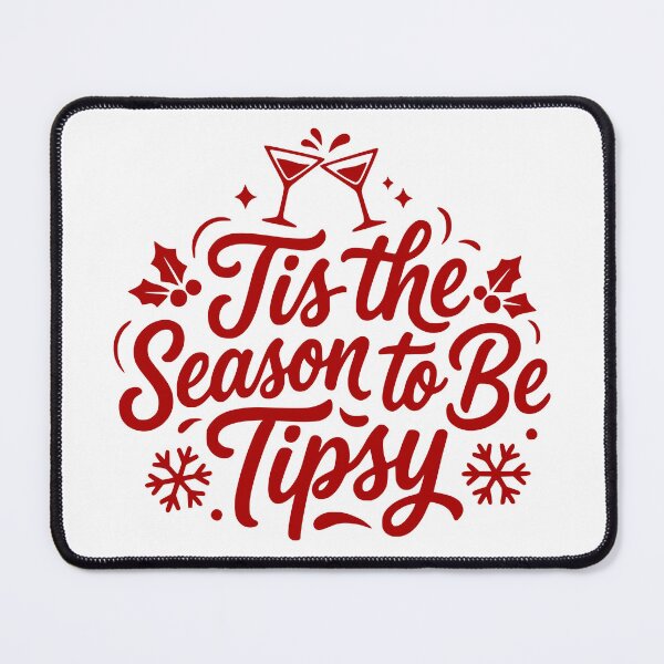 Item preview, Tis the Season to Be Tipsy designed and sold by theartfulaspie.