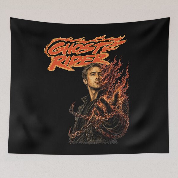 Item preview, Feel the heat Ghost Rider Ryan Gosling  designed and sold by hesjustken.