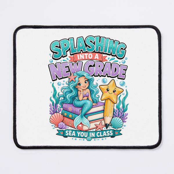 Item preview, Back to School: Mermaid Splashing Into a New Grade designed and sold by Fenay Designs.