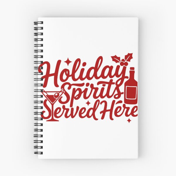 Item preview, Holiday Spirits Served Here designed and sold by theartfulaspie.