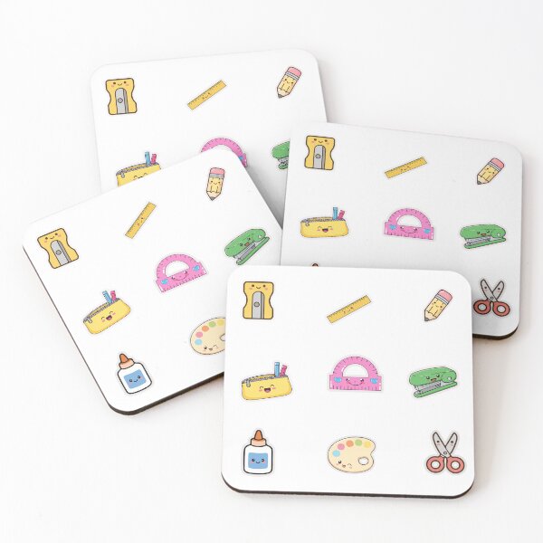 Item preview, Cute Kawaii School Supplies Stationery Stickers designed and sold by KAWAII STUDIO NB.