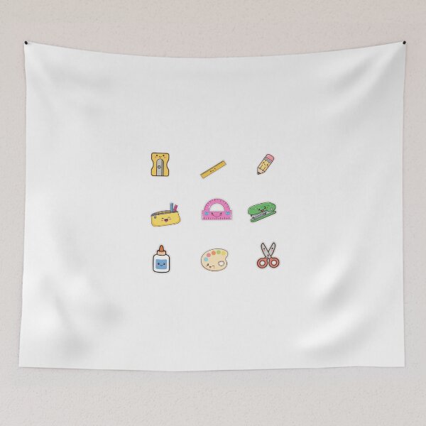 Item preview, Cute Kawaii School Supplies Stationery Stickers designed and sold by KAWAII STUDIO NB.