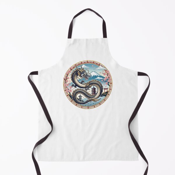 Item preview, Traditional Japanese Dragon Emblem designed and sold by dcdjapan.