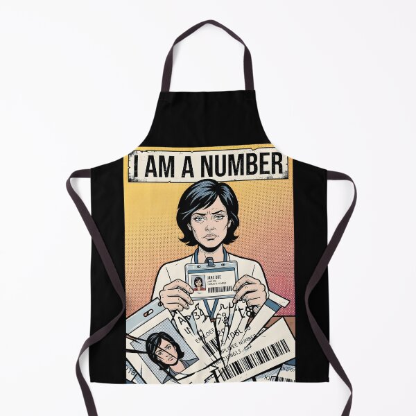 Item preview, ID Badge Corporate Identity Minimalist Comic Poster designed and sold by DuckOddity.