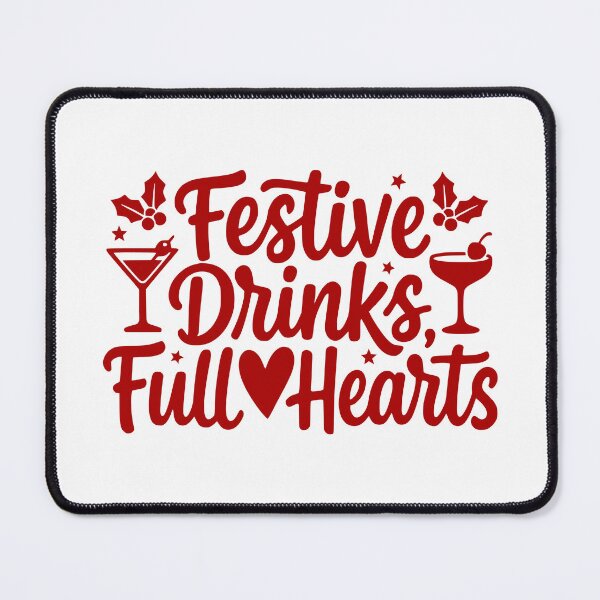 Item preview, Festive Drinks, Full Hearts designed and sold by theartfulaspie.