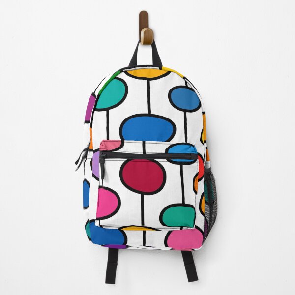 Item preview, Retro Mid Century Modern Colorful Bead Pattern designed and sold by Far Out Goods.