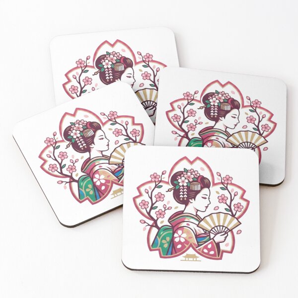 Item preview, Kyoto Maiko & Cherry Blossom designed and sold by dcdjapan.