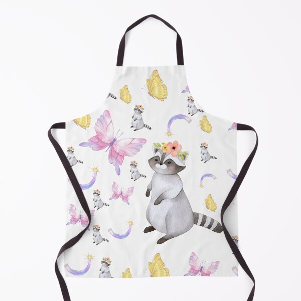 Item preview, Cosmic Raccoon and Pastel Butterflies: Find Joy in the Chaos designed and sold by OlgaLuna_Designs.