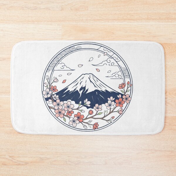 Item preview, Mount Fuji and Sakura Branch designed and sold by dcdjapan.