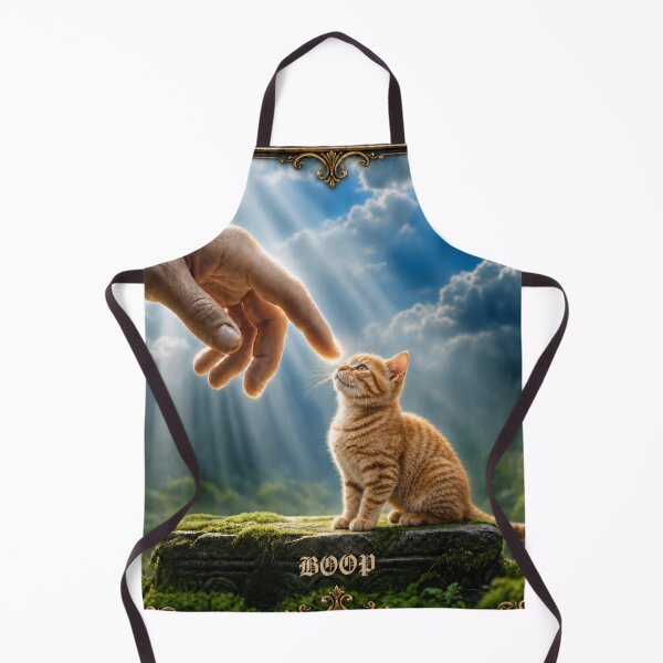 Item preview, The Creation of Cat Funny Orange Tabby Boop designed and sold by Feral Kitty Design Studio, LLC.