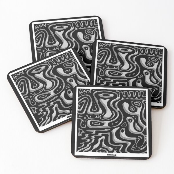 Item preview, A- Morpheus grey black by SOTERO designed and sold by SOTERO ART.