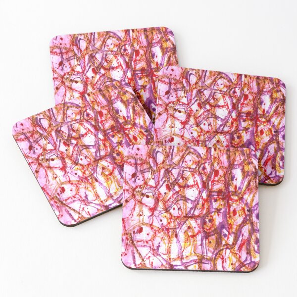 Item preview, Electric Pink Abstract Connections designed and sold by RMTrendy.