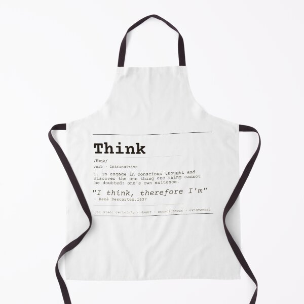 Item preview, I think, therefore I am. Descartes, clear English dictionary designed and sold by Will-to-Power.