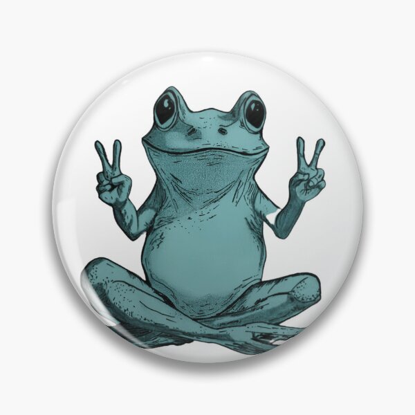 Item preview, Peace Tree Frog designed and sold by SurrealSproutz.