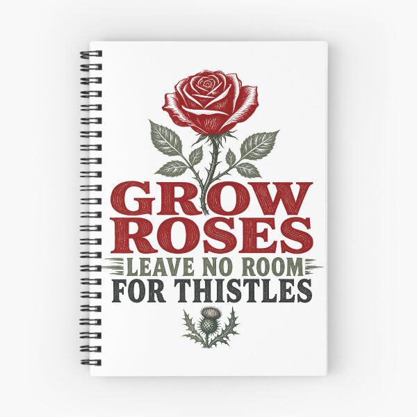 Item preview, The Secret Garden: Grow Roses, Crowd Out Thistles designed and sold by Fenay Designs.