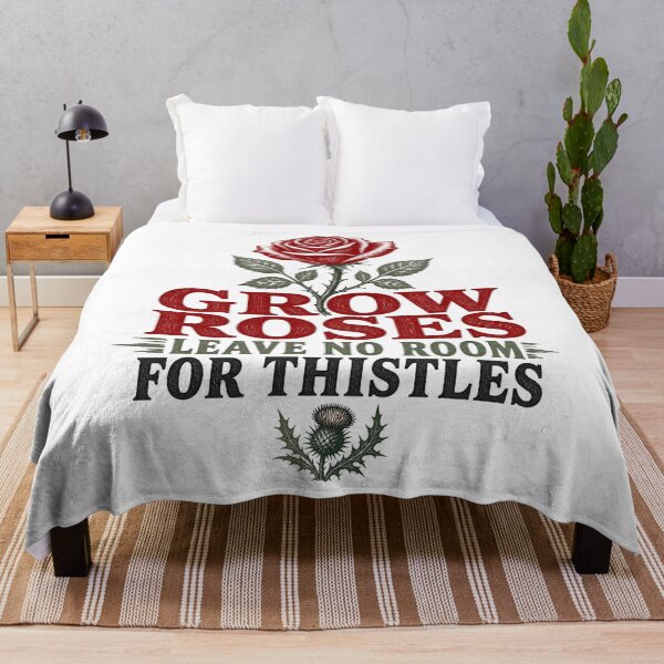 Item preview, The Secret Garden: Grow Roses, Crowd Out Thistles designed and sold by Fenay Designs.