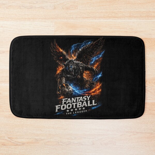 Item preview, Fantasy Football Winged Wolf Graphic T-Shirt designed and sold by LegendCourt.