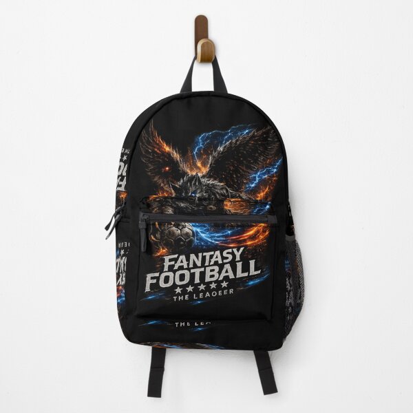 Item preview, Fantasy Football Winged Wolf Graphic T-Shirt designed and sold by LegendCourt.