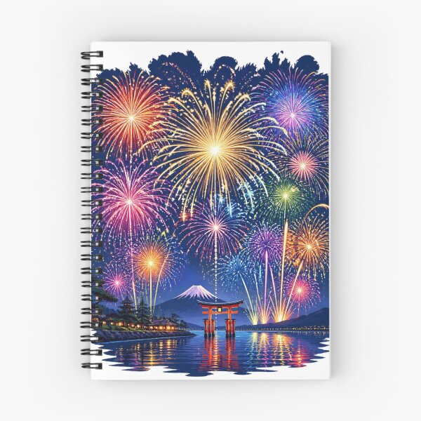 Item preview, Japanese Hanabi Fireworks Festival Poster designed and sold by dcdjapan.