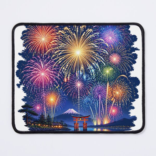 Item preview, Japanese Hanabi Fireworks Festival Poster designed and sold by dcdjapan.