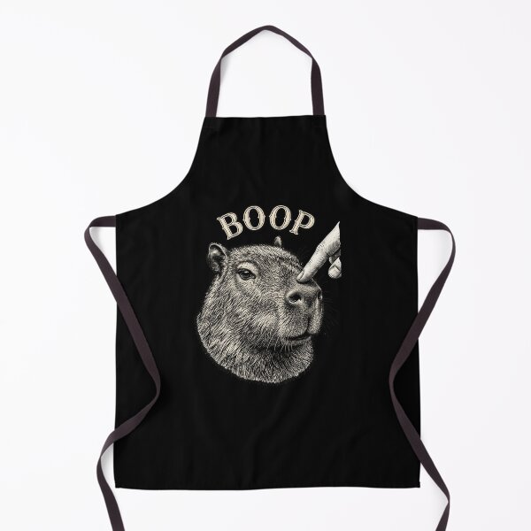 Item preview, Capybara Boop Funny Animal Line Art designed and sold by snowry.