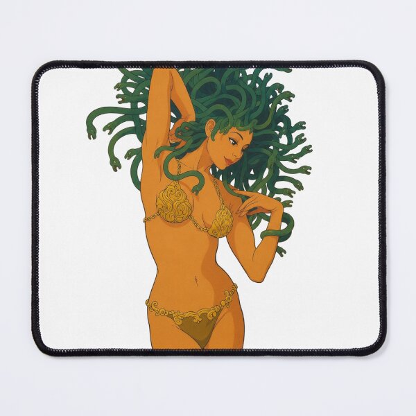 Item preview, Mythic Gorgon Queen Pin-Up | Ancient Greek Fantasy Art | Classic Western Animation Style designed and sold by Hollow Moon Studios..