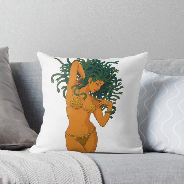 Item preview, Mythic Gorgon Queen Pin-Up | Ancient Greek Fantasy Art | Classic Western Animation Style designed and sold by  Hollow Moon Studios..