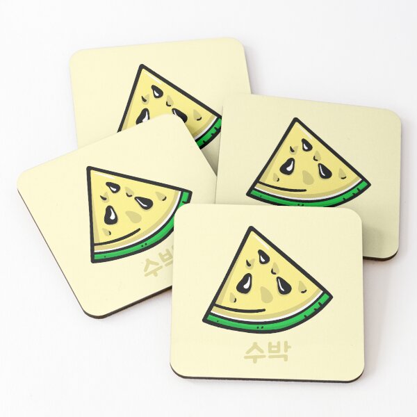 Item preview, Yellow Watermelon Korean designed and sold by DJCartoonDesigns.