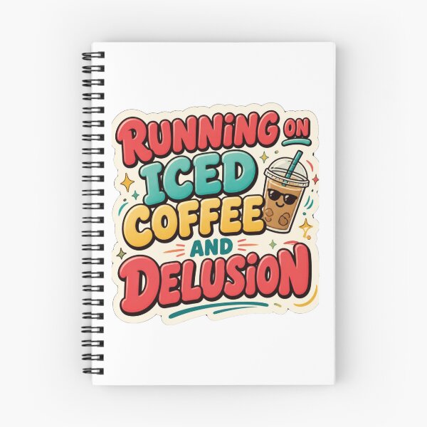 Item preview, Running on Iced Coffee and Delusion designed and sold by SportsShip.