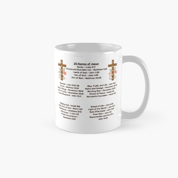 Item preview, 25 Names of Jesus designed and sold by tellit24seven.
