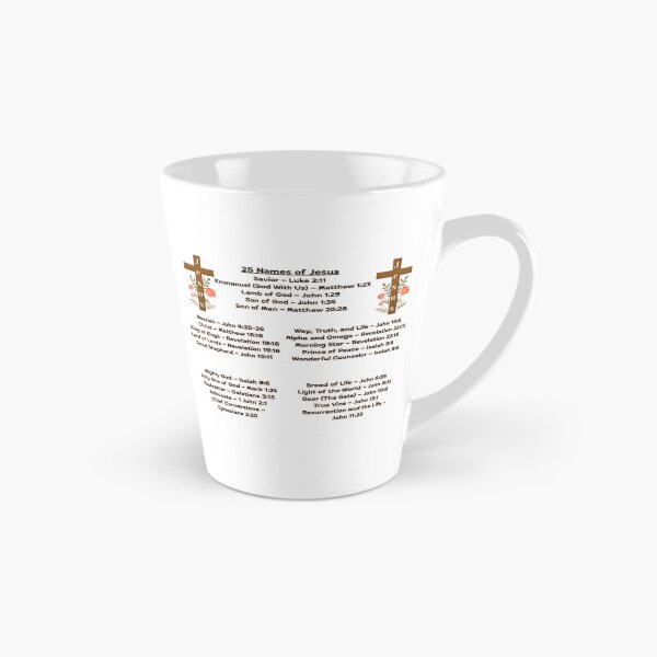 Item preview, 25 Names of Jesus designed and sold by tellit24seven.