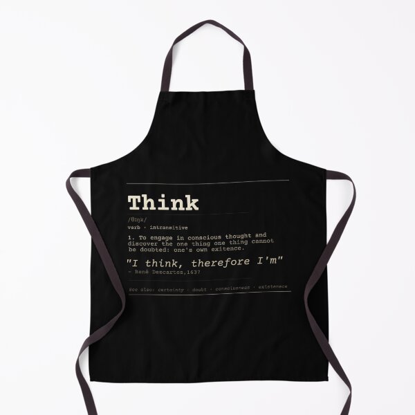 Item preview, Copy of Descartes' "I think, therefore I am" Obscure English Dictionary designed and sold by Will-to-Power.