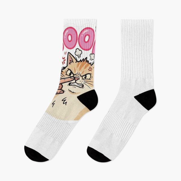 Item preview, BOOP Funny Angry Cat Nose Poke Feline Humor designed and sold by snowry.