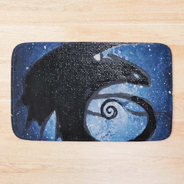 Item preview, Deep Blue Space Dragon Spiral Tail designed and sold by NoxArtis.