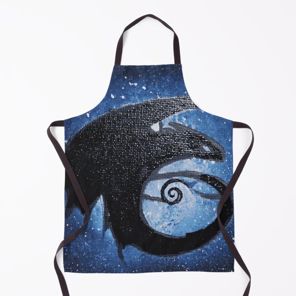 Item preview, Deep Blue Space Dragon Spiral Tail designed and sold by NoxArtis.
