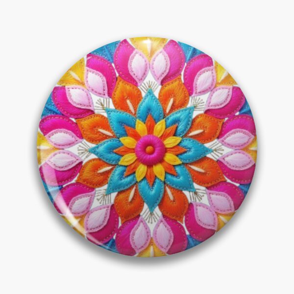 Item preview, Embroidered Symmetry Dream designed and sold by BajioAmigos.