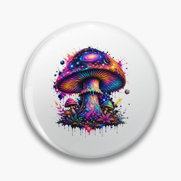 Item preview, Cosmic Psychedelic Mushroom designed and sold by yanisdnz.