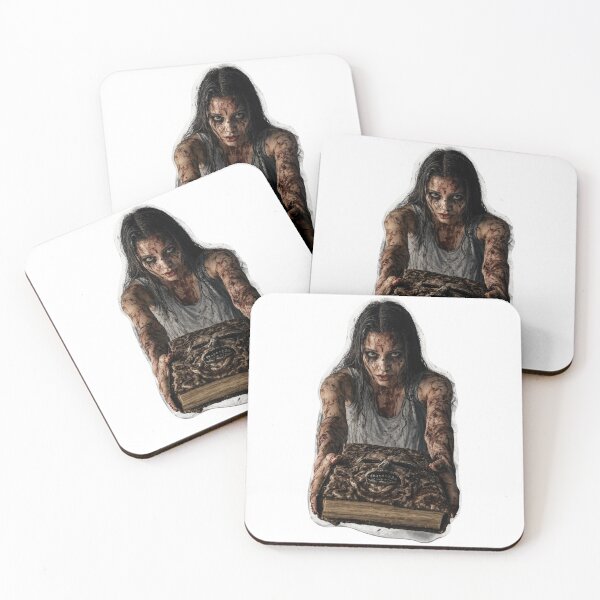 Item preview, Scary woman holding ancient occult book on transparent background designed and sold by Creative88Art.