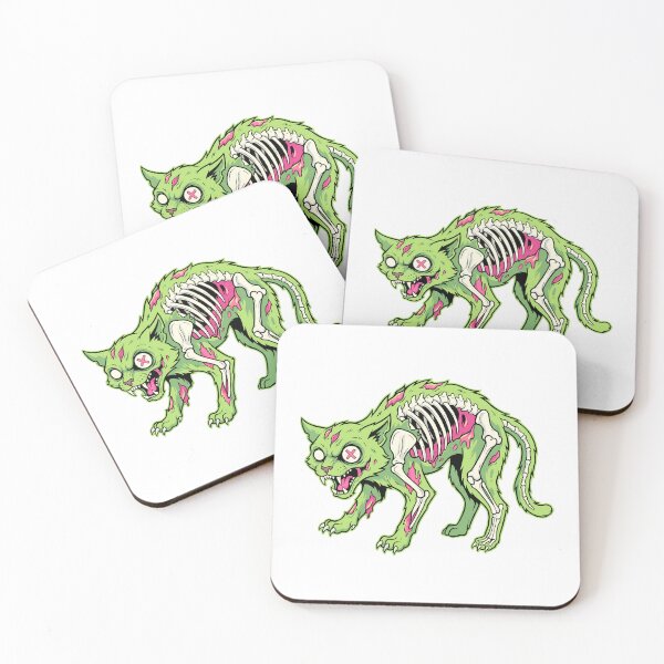 Item preview, Zombie Cat Skeleton designed and sold by InfiniteOrbit.