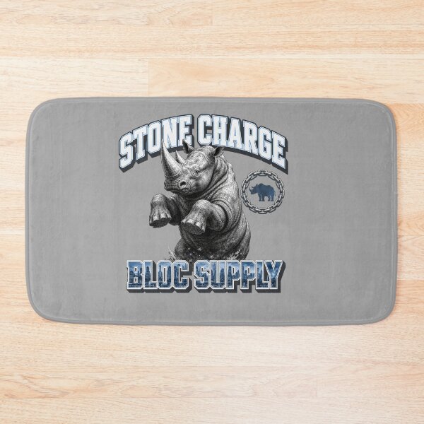 Item preview, Stone Charge Rhino  designed and sold by freshwear design.