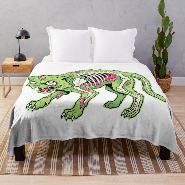 Item preview, Zombie Cat Skeleton designed and sold by InfiniteOrbit.