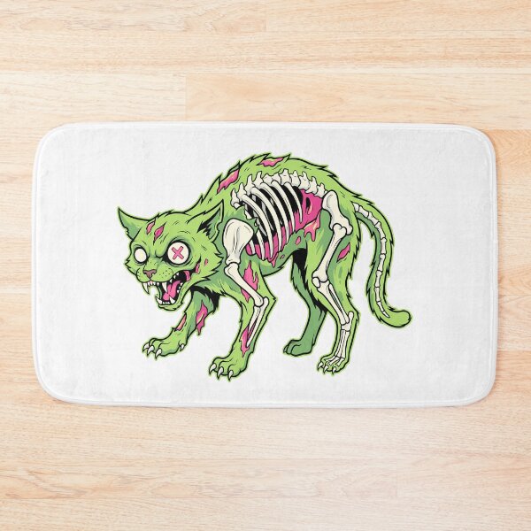 Item preview, Zombie Cat Skeleton designed and sold by SupplyCode.