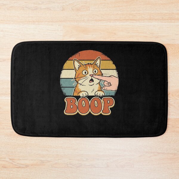 Item preview, BOOP Funny Cat Nose Tap Retro Vintage Feline designed and sold by snowry.